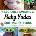7 Adorable Amigurumi Baby Yoda Knitting Patterns PIN 1