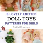 8 Lovely Knitted Doll Toy Patterns For Girls PIN 1