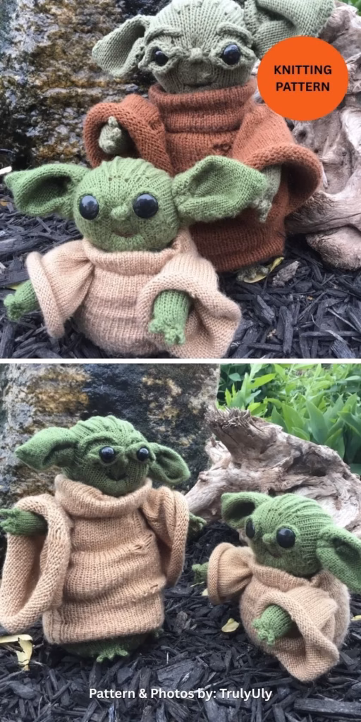 Baby Yoda and Grogu - The Knit Crew