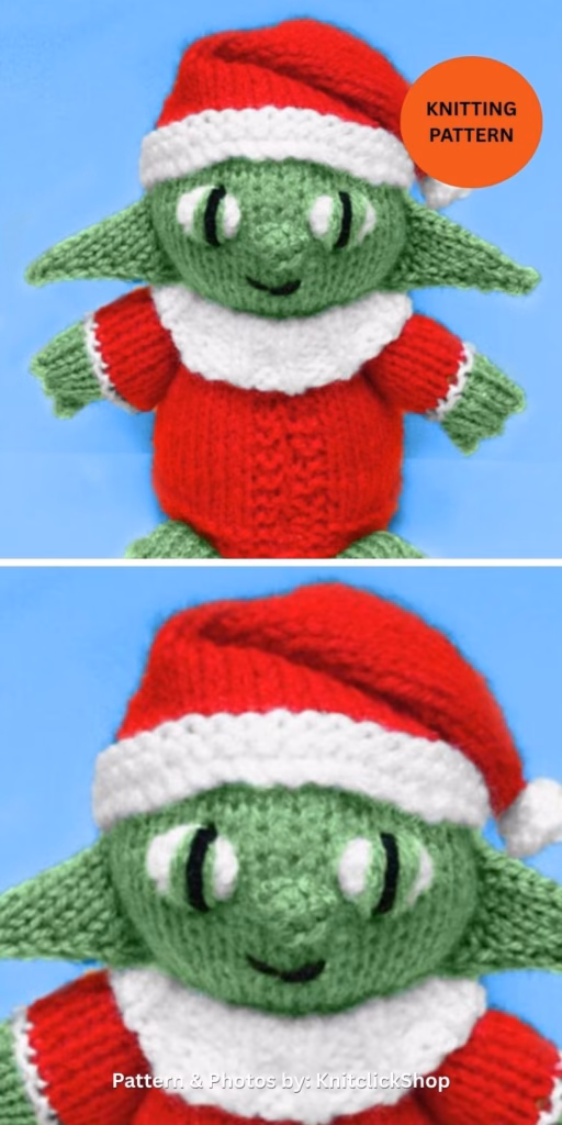 Christmas Yoda - The Knit Crew