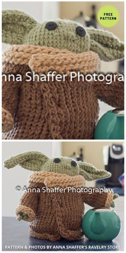 Cuddly Baby Yoda - 7 Adorable Amigurumi Baby Yoda Knitting Patterns