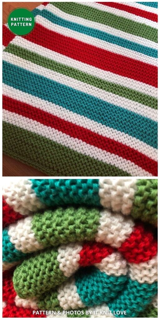 First Christmas Baby Blanket - 10 Knitted Christmas Blanket Patterns To Make