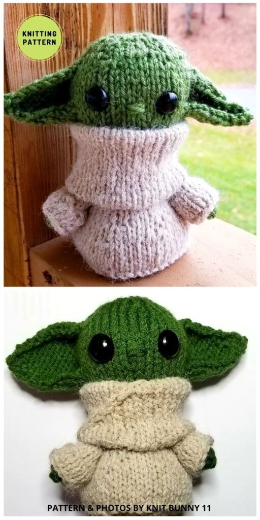 The Child - A Knit Plushie - 7 Adorable Amigurumi Baby Yoda Knitting Patterns