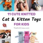 11 Cute Knitted Cat & Kitten Toys For Kids PIN 1