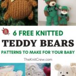 6 Free Teddy Bear Knit Patterns PIN 1
