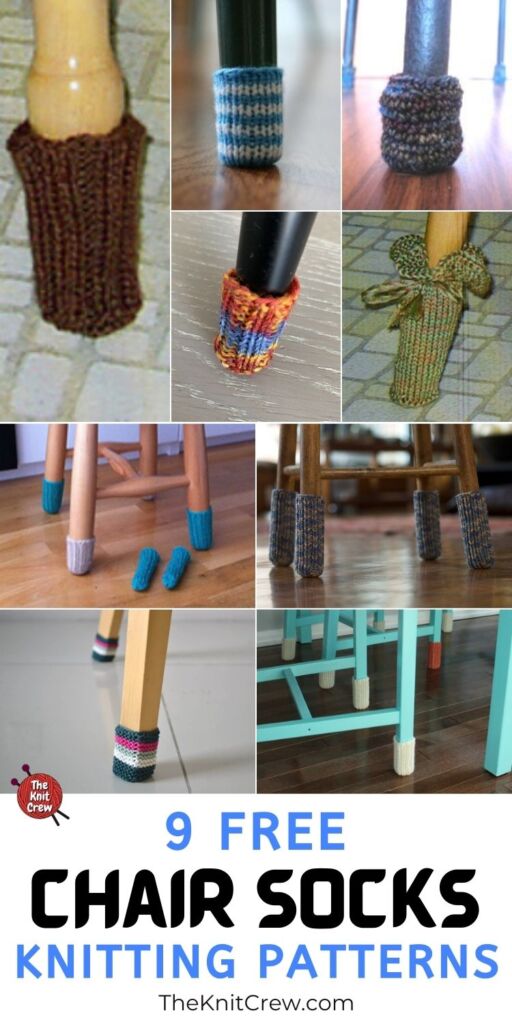 9 Free Chair Sock Knitting Patterns PIN 3