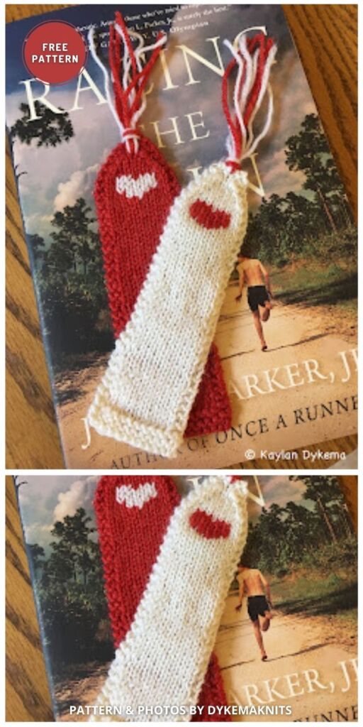 Best Friends Bookmarks - 12 Free Easy Knitted Bookmark Patterns