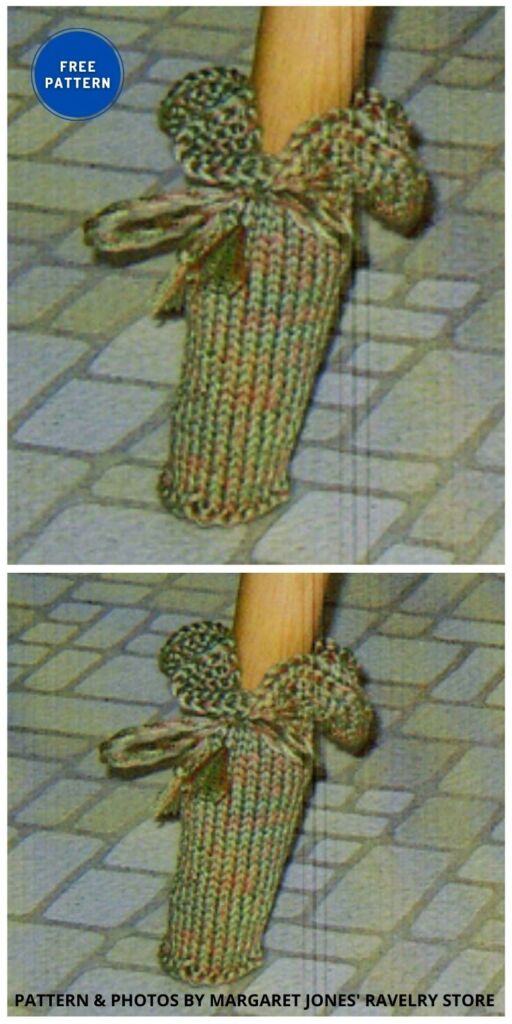 Fancy Chair Socks - 9 Free Knitted Chair Sock Patterns