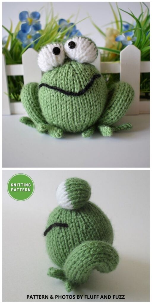 Froggy Toy - 9 Adorable Knitted Frog Toys For Your Kids