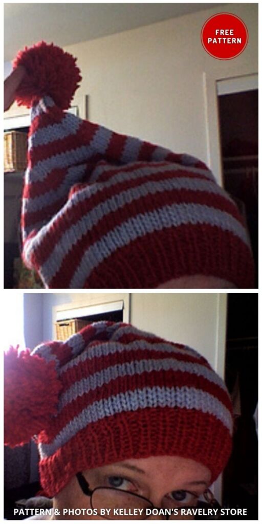 Funky Waldo - 5 Free Knitted Where's Wally Hats & Mitten Patterns To Make