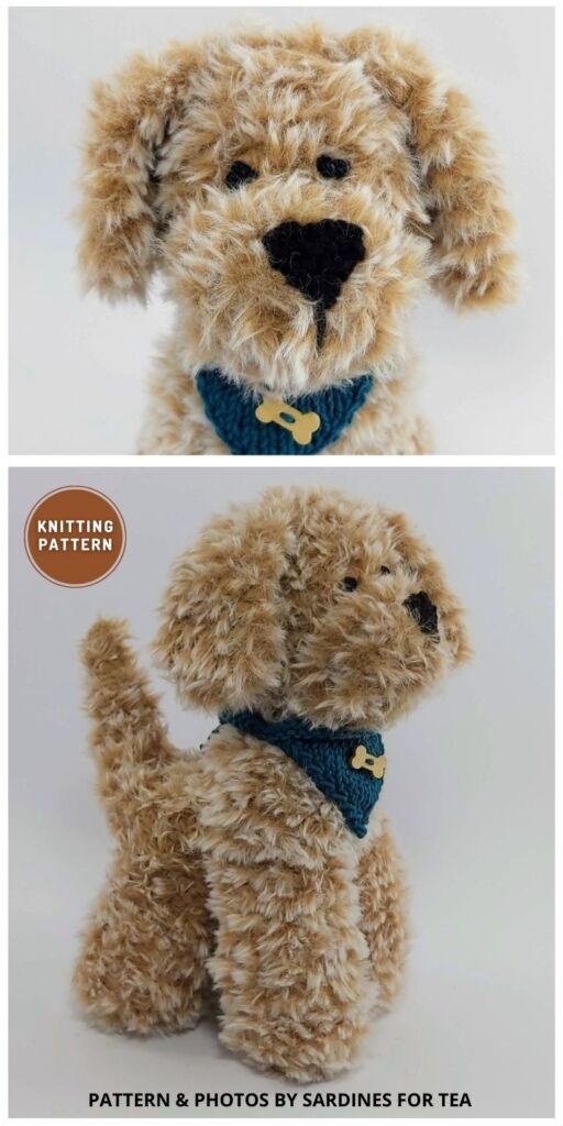 Harry the Puppy - 6 Knitted Adorable Dog Toy Patterns