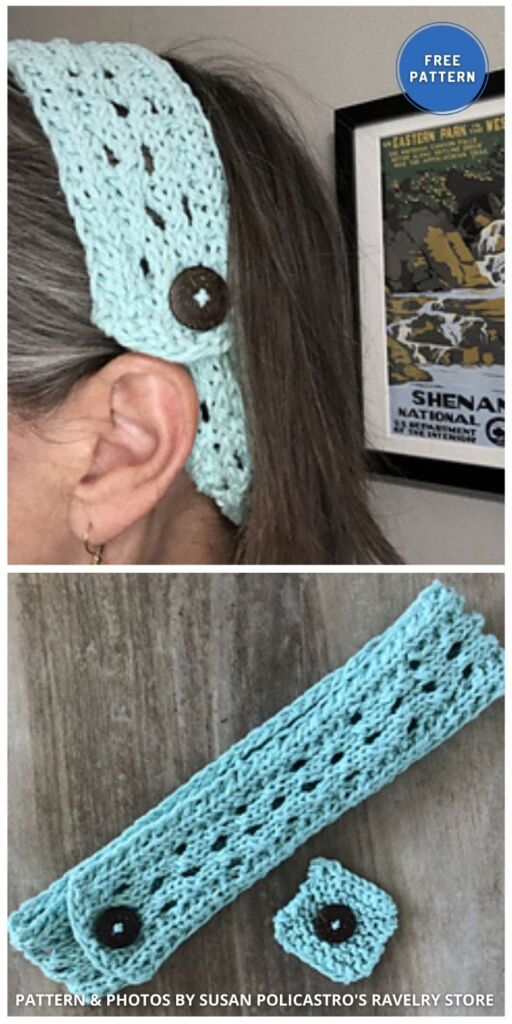 Healthcare Headbands - 6 Free Knitted Ear Saver Patterns