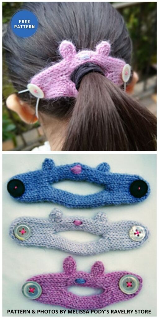 Mio's Mask Extender Ear Savers - 6 Free Knitted Ear Saver Patterns
