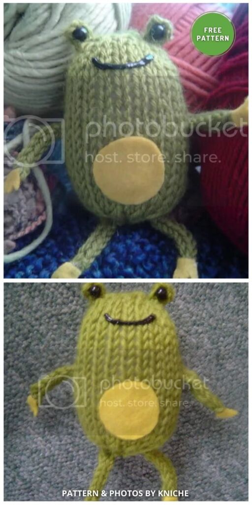 Mr. Verde the Frog - 9 Adorable Knitted Frog Toys For Your Kids