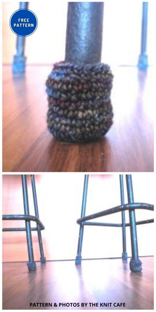 The Case of the Unexpected Socks - 9 Free Knitted Chair Sock Patterns