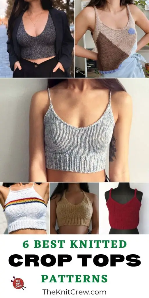 6 Best Knitted Crop Top Patterns - The Knit Crew