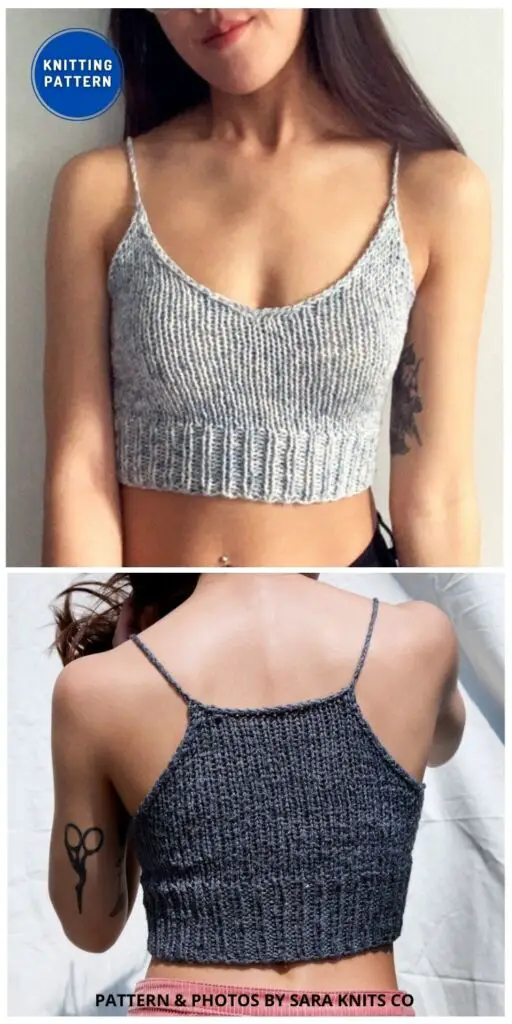 Knit Crop Top - 6 Best Knitted Crop Top Patterns For Summer
