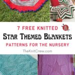 7 Free Knitted Star Themed Blanket Patterns For The Nursery PIN 1