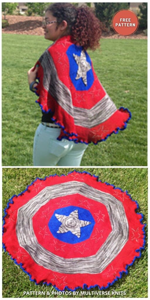 A Little Old Fashioned - 7 Free Knitted Star Themed Blanket Patterns For The Nursery