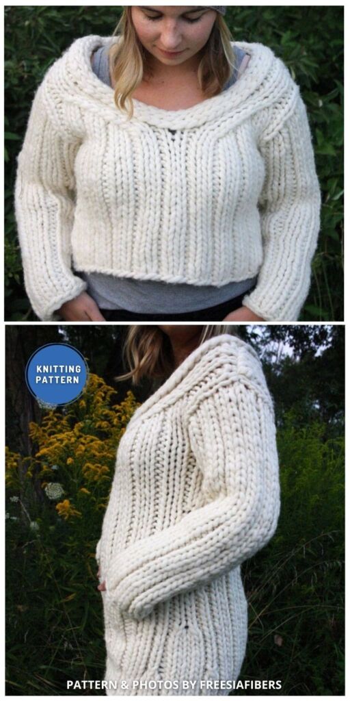 City Sweater - 8 Best Knitted Cardigan Patterns For Women
