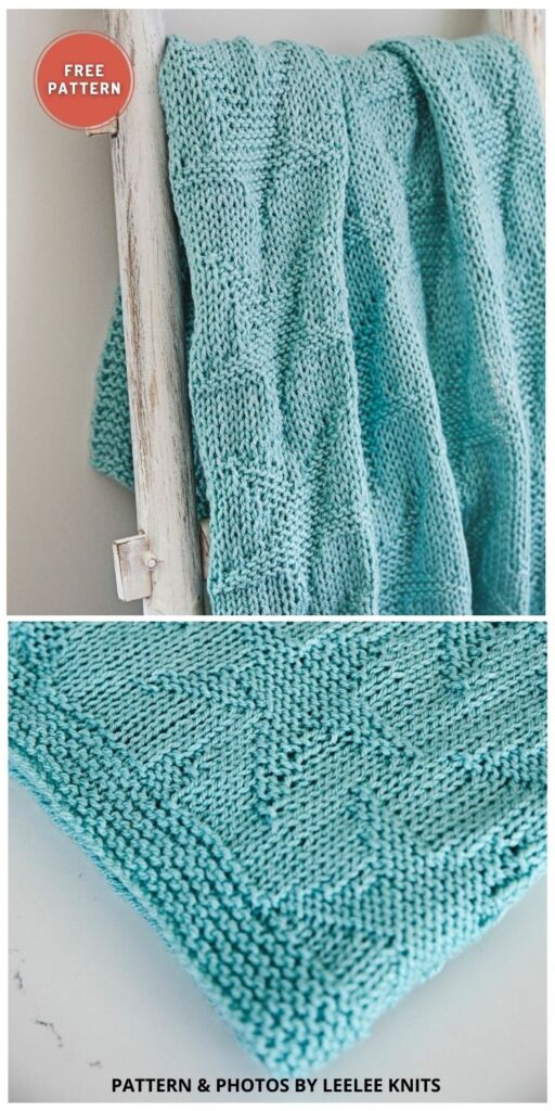 Starry Night Baby Blanket - 7 Free Knitted Star Themed Blanket Patterns For The Nursery