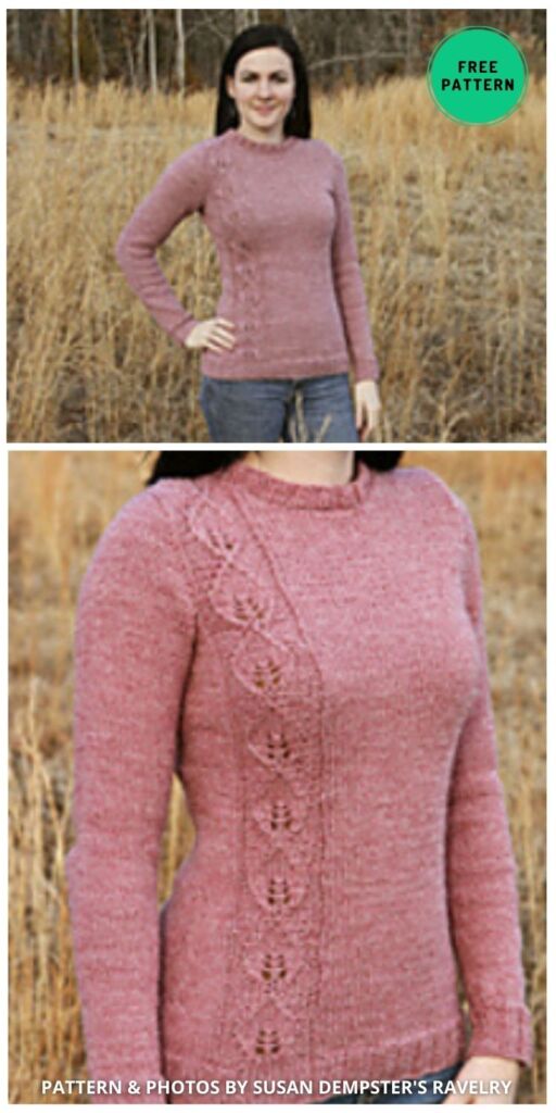 Waiting For Spring Sweater - 9 Free Knitted Spring Jumper Patterns