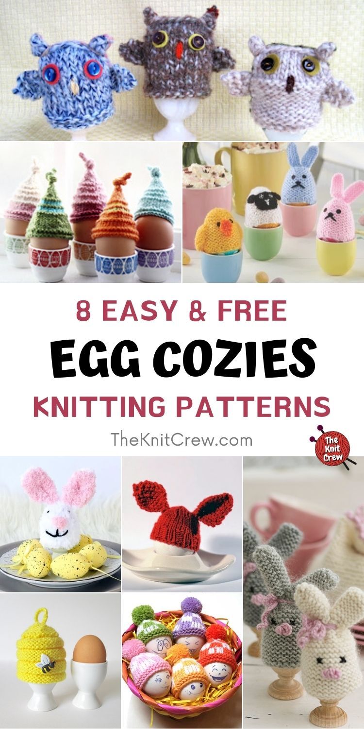 8 Easy & Free Egg Cozy Knitting Patterns The Knit Crew 8 Easy & Free Egg Cozy Knitting Patterns The Knit Crew