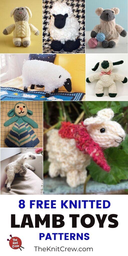 8 Free Knitted Lamb Toy Patterns PIN 3