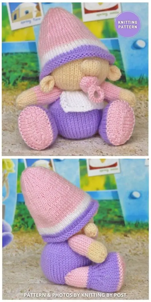 Baby Gnome Soft Toy - 8 Lovable Knitted Easter Gnome Patterns