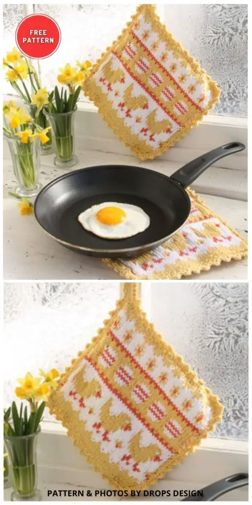 Easter Brunch - 6 Free Knitted Patterns For Easter Table Decors