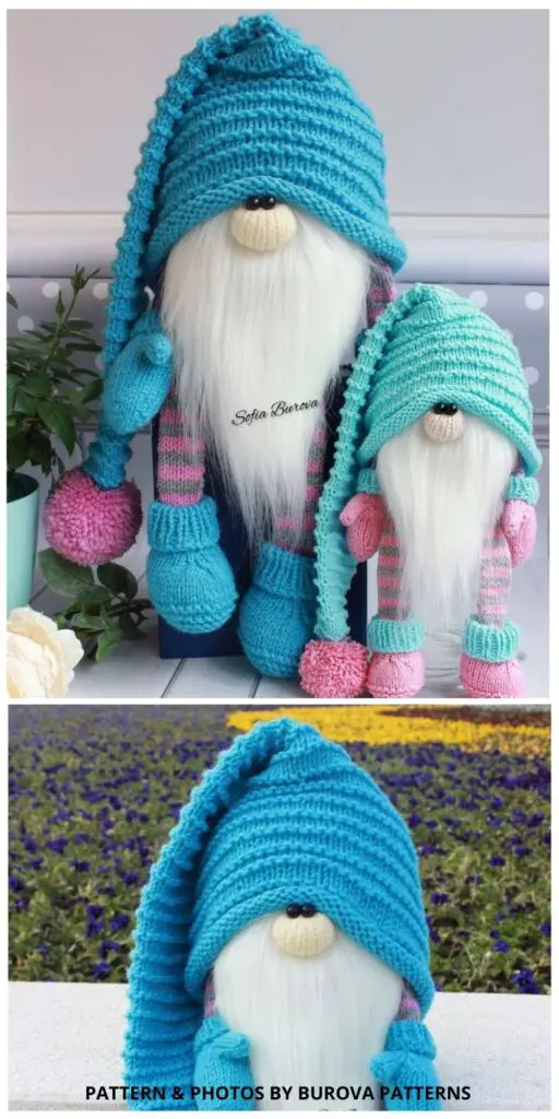 Easter Gnome Knitting Pattern - 8 Lovable Knitted Easter Gnome Patterns