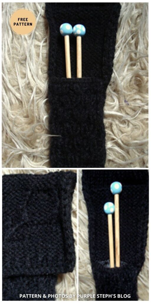 Guild of Assassins Pointy-Stick Case - 7 Free Knitting Needle Case Patterns