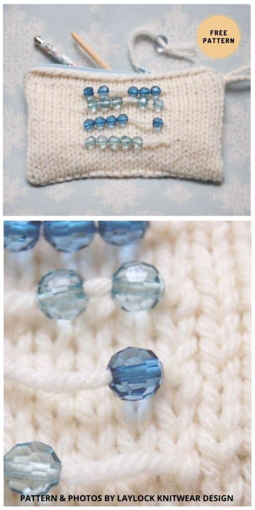 Knit Abacus Pouch - 7 Free Knitting Needle Case Patterns