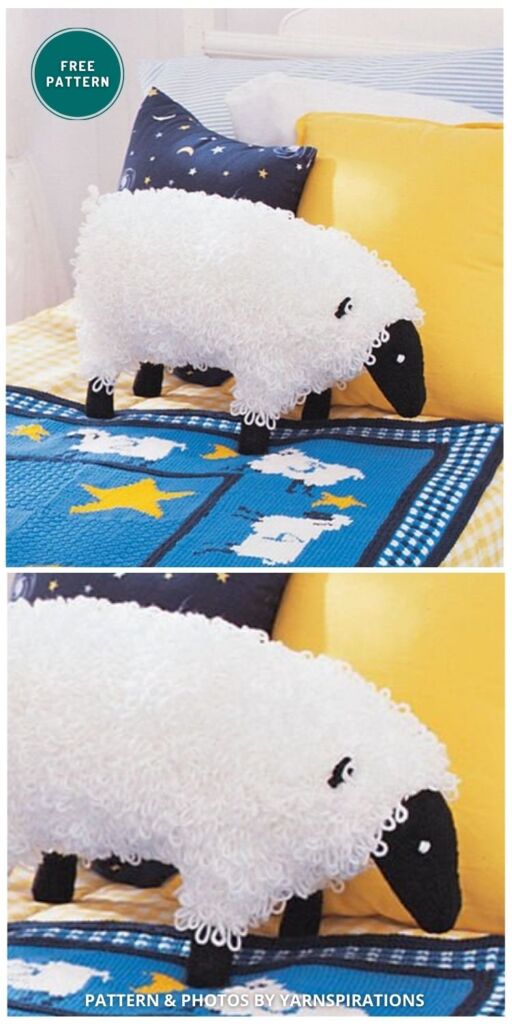 Patons Sheep Toy - 8 Free Knitted Lamb Toy Patterns For Kids