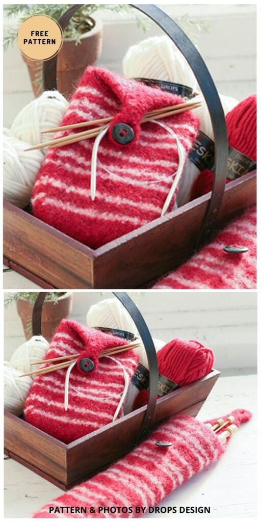 Where Needles Live - 7 Free Knitting Needle Case Patterns