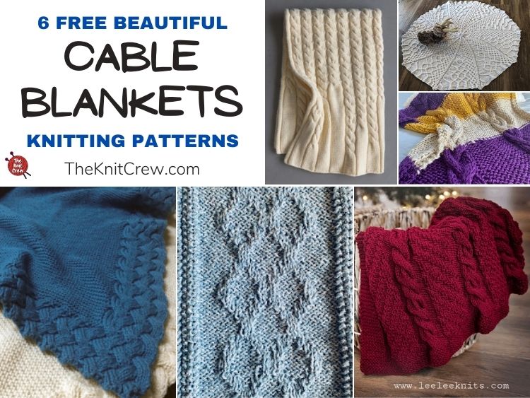 6 Best Free Dog Blanket Knitting Patterns - The Knit Crew