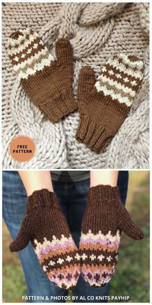 Bernie's Mittens - 6 Free Knitted Bernie Sanders Mitten Patterns