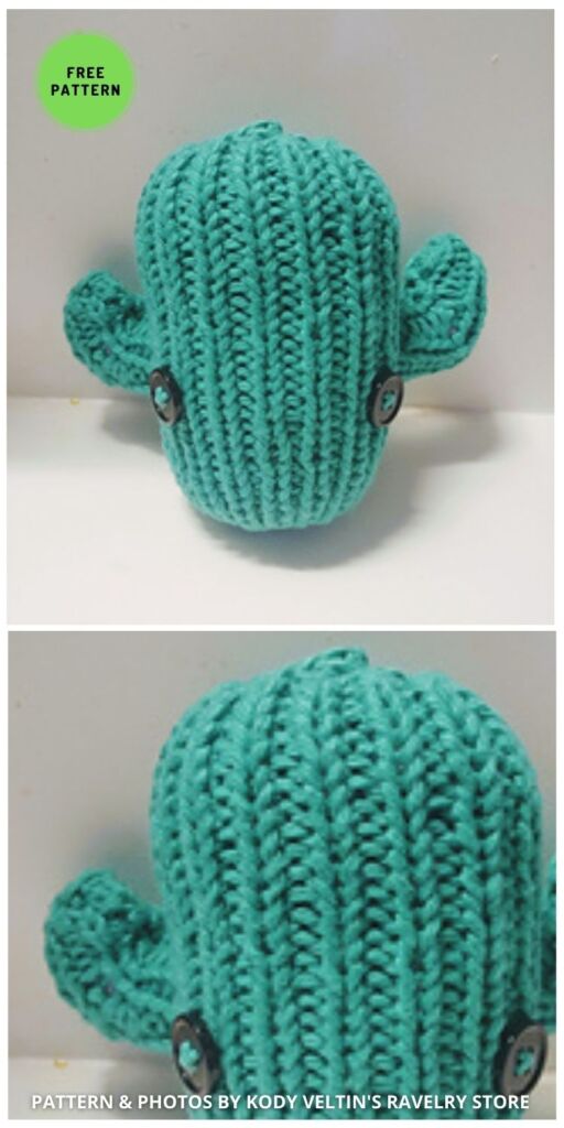 Kobi The Cactus Amigurumi - 7 Free Knitted Cactus Patterns To Make