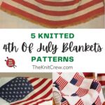 5 Knitted 4th Of July Blanket Patterns PIN 1