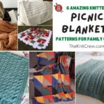 6 Amazing Knitted Picnic Blanket Patterns For Family Outing FB POSTER
