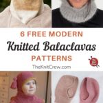 6 Free Modern Knitted Balaclava Patterns PIN 1