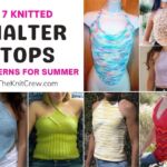 7 Knitted Halter Top Patterns For Summer FB POSTER