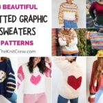 8 Beautiful Knitted Graphic Sweater Patterns FB POSTER