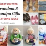 8 Best Knitted Grandma & Grandpa Gifts Patterns Ideas FB POSTER