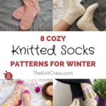 8 Cozy Knitted Socks Patterns For Winter PIN 1