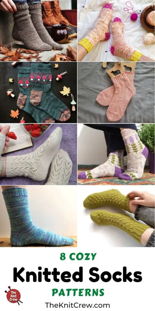 8 Cozy Knitted Socks Patterns PIN 3
