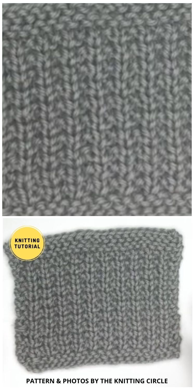 Broken Rib Stitch - 8 Quick And Easy Basic Stitch Knitting Tutorials