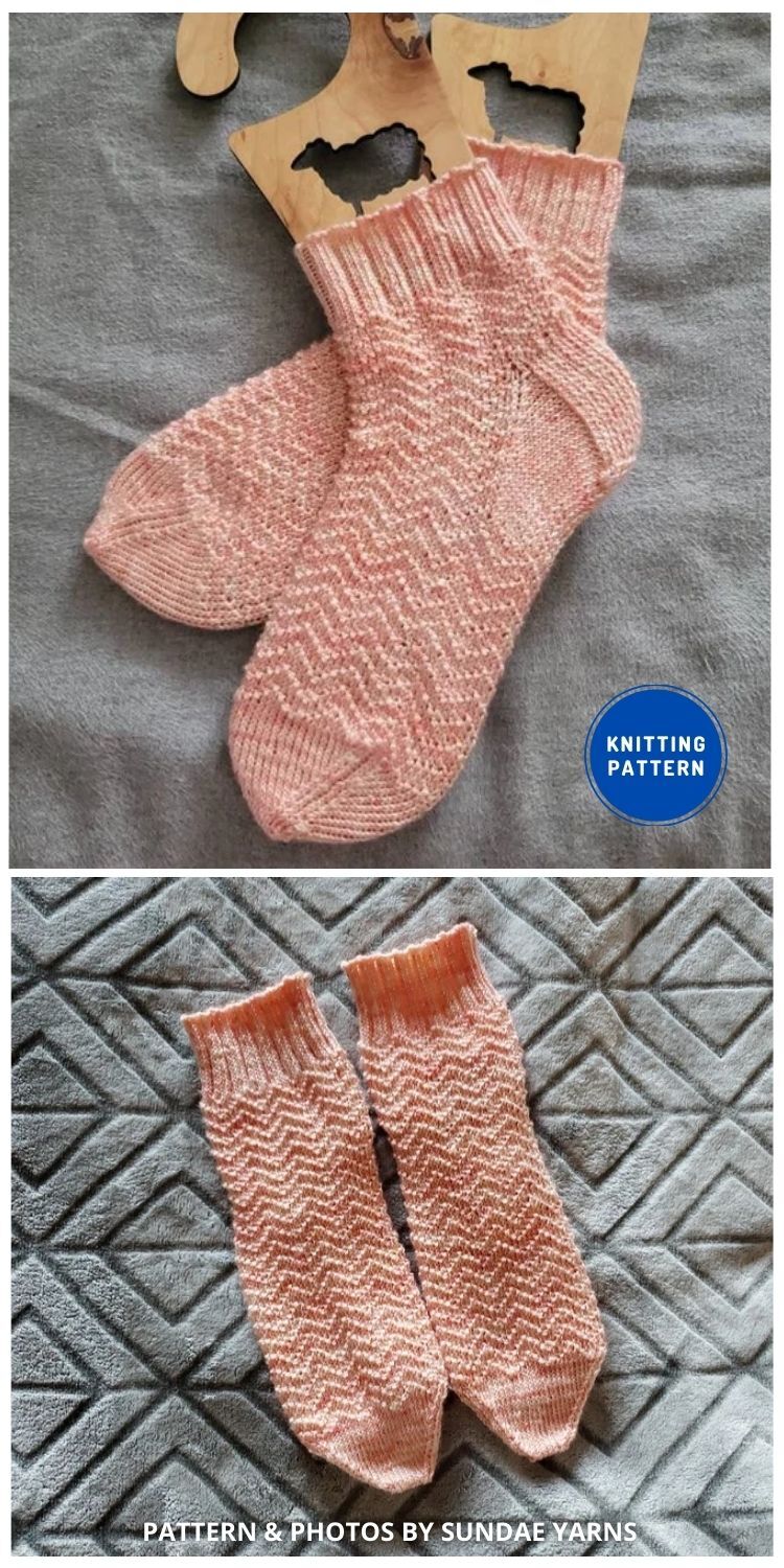 Lumina Sock Pattern - 8 Cozy Knitted Socks Patterns For Winter