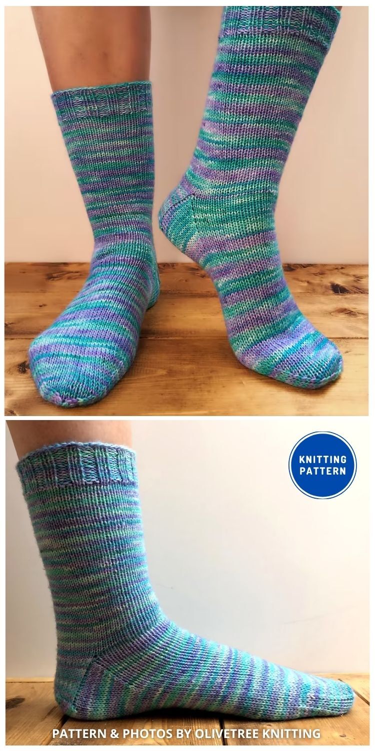 Sock Knitting Pattern - 8 Cozy Knitted Socks Patterns For Winter