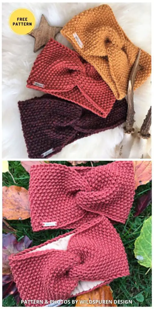Stirnband _zomgschwanzt_ - 8 Free Knitted Headband Patterns Ideas
